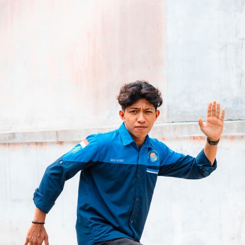 Potret Ghaza saat dokumentasi panitia Fortasi