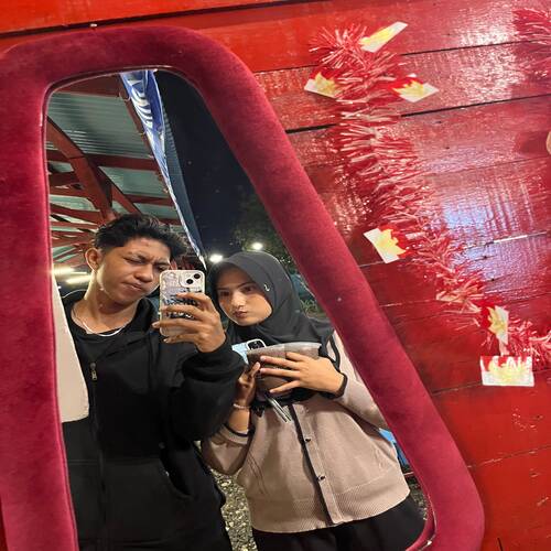 Momen berdua dalam dokumentasi personal Ghaza